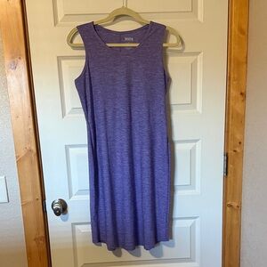 Duluth Trading Purple Tank Dress